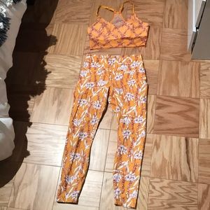 Fabletics set size M high waisted